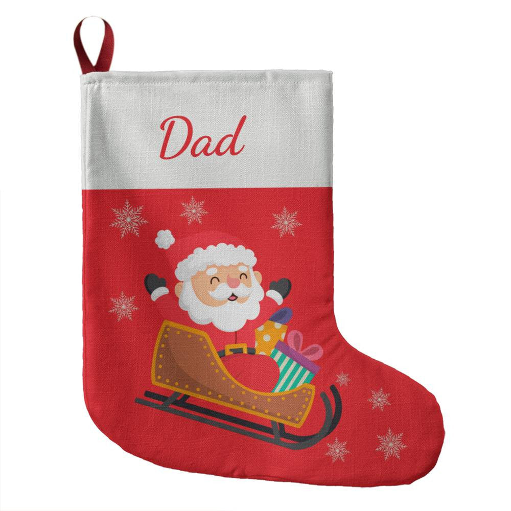 Personalized Giant Holiday Stocking