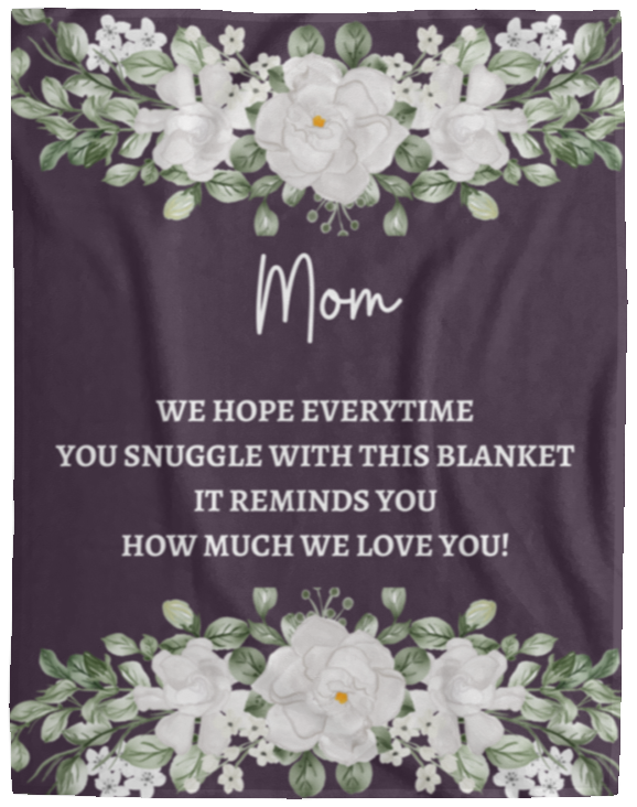 MOM FLOWER BLANKET-MOTHER&