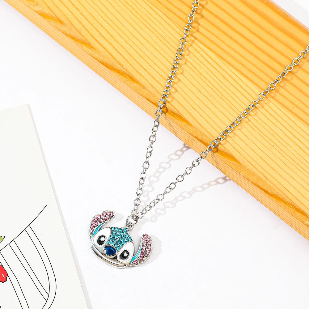 Disney Lilo And Stitch Cartoon Necklace