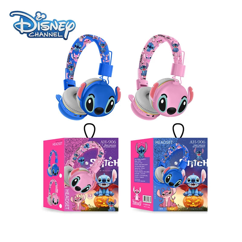 New Stitch Bluetooth Disney Wireless Earbuds Cartoon Kids Gifts