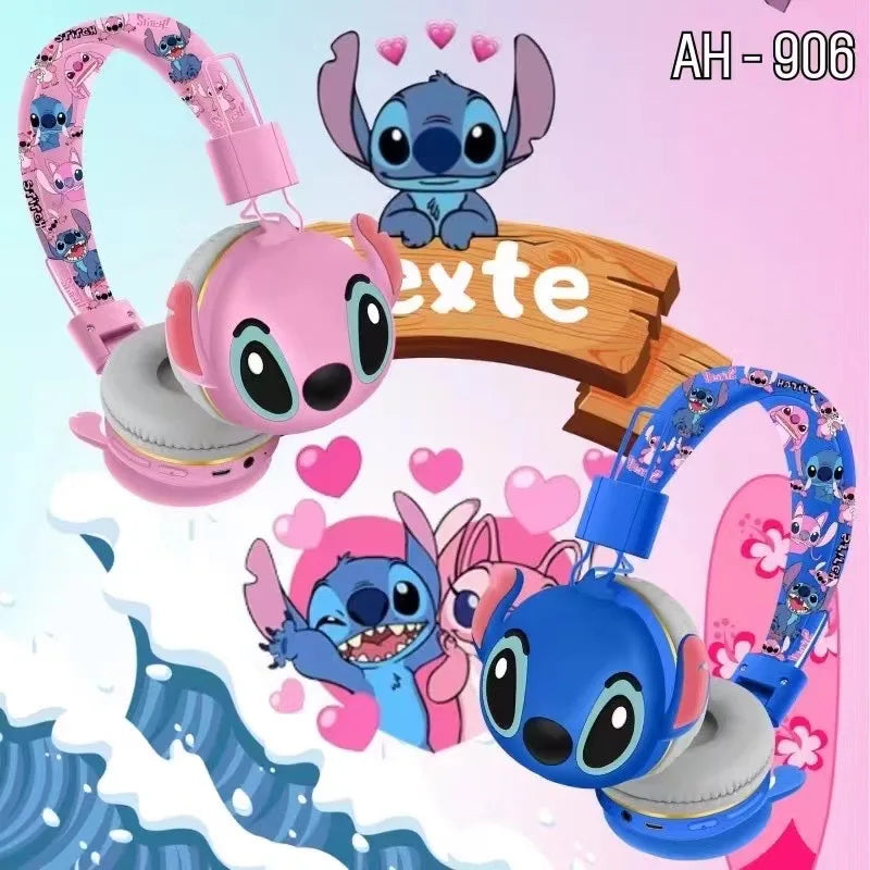 New Stitch Bluetooth Disney Wireless Earbuds Cartoon Kids Gifts