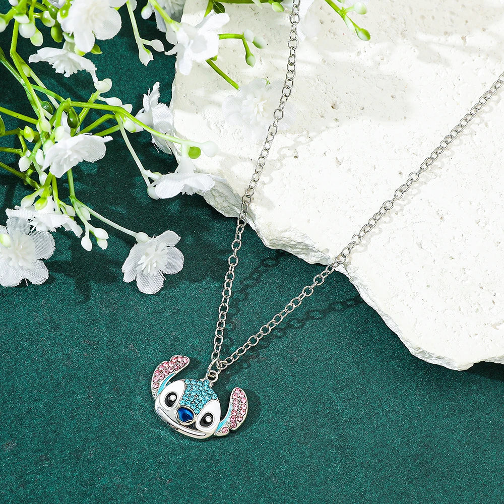 Disney Lilo And Stitch Cartoon Necklace