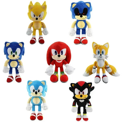 30cm Sonic The Hedgehog Anime Figure Plush Toys