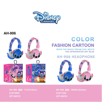 New Stitch Bluetooth Disney Wireless Earbuds Cartoon Kids Gifts