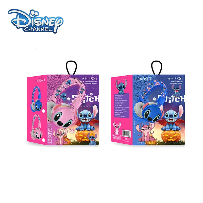 New Stitch Bluetooth Disney Wireless Earbuds Cartoon Kids Gifts