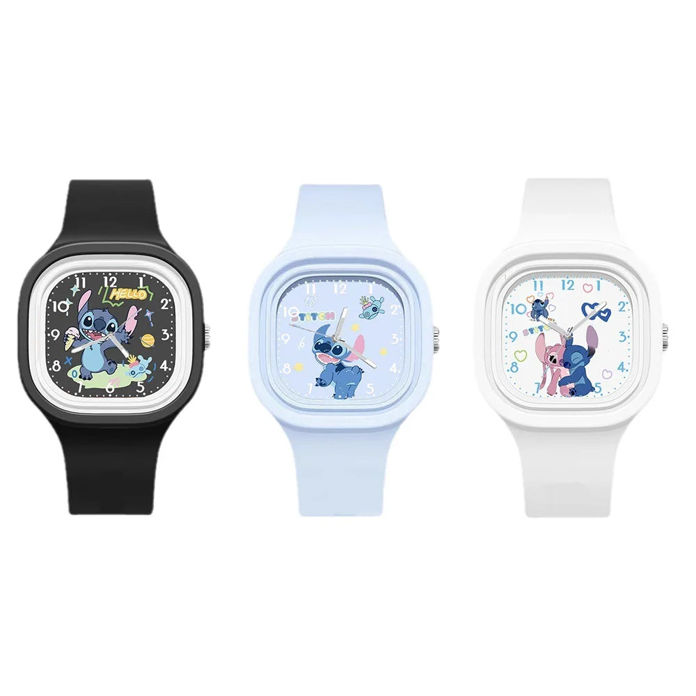 Disney Lilo And Stitch Angel Cartoon Watch