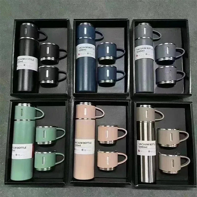 Stainless Steel Vacuum Insulated Bottle, Coffee Mug, Thermal Mug, 500ml