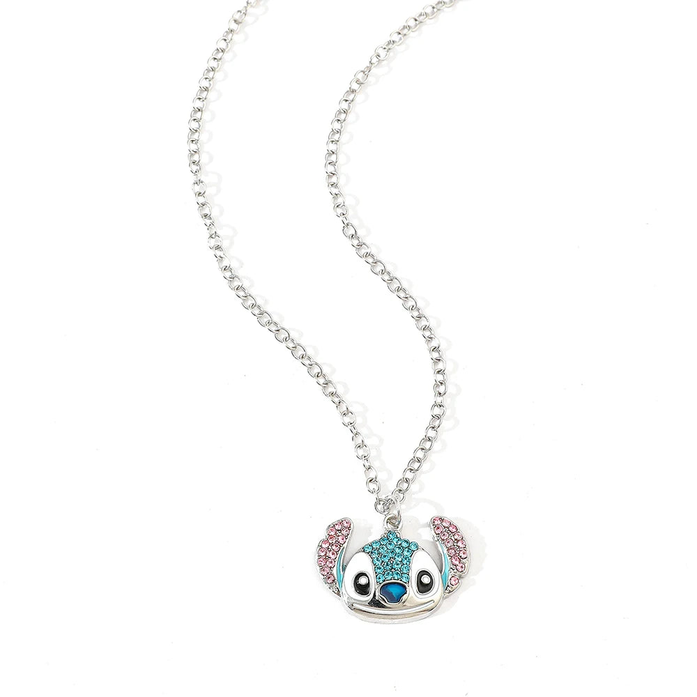 Disney Lilo And Stitch Cartoon Necklace