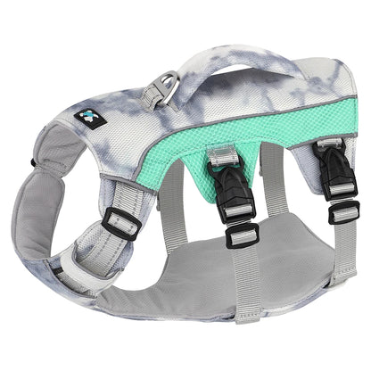 Ice Cooling Dog Harness Vest Adjustable Dog Harnesses Reflective Outdoor Pet Summer Vest for Small Medium Large Dogs Chihuahua