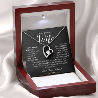 To My Wife- Forever Love Necklace