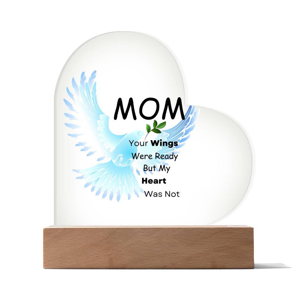 Mothers Day- Heart Acrylic Plaque