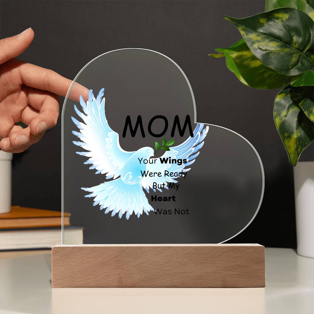 Mothers Day- Heart Acrylic Plaque