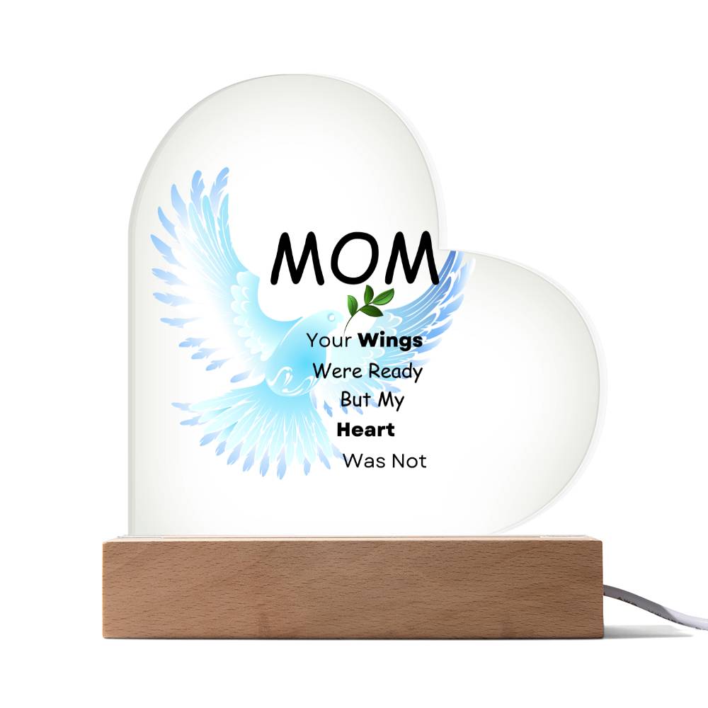 Mothers Day- Heart Acrylic Plaque