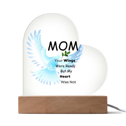 Mothers Day- Heart Acrylic Plaque