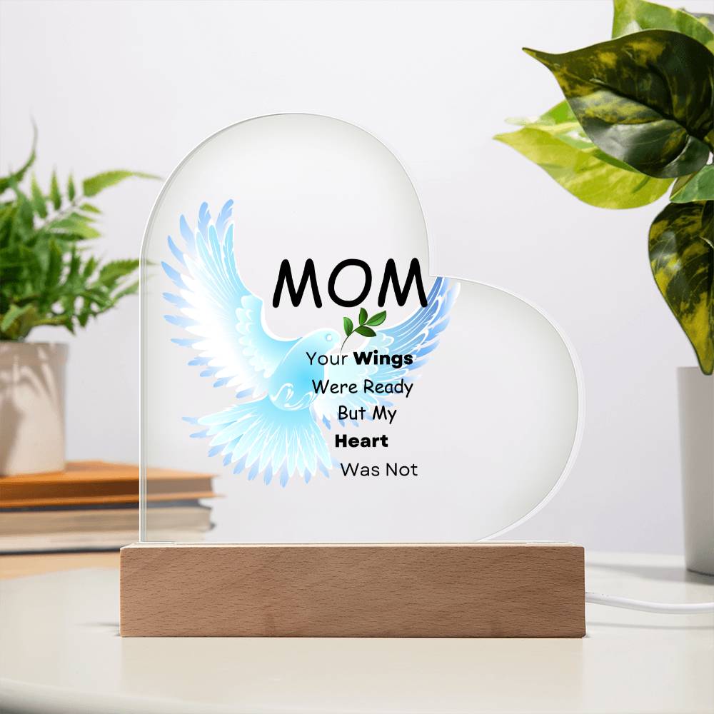 Mothers Day- Heart Acrylic Plaque