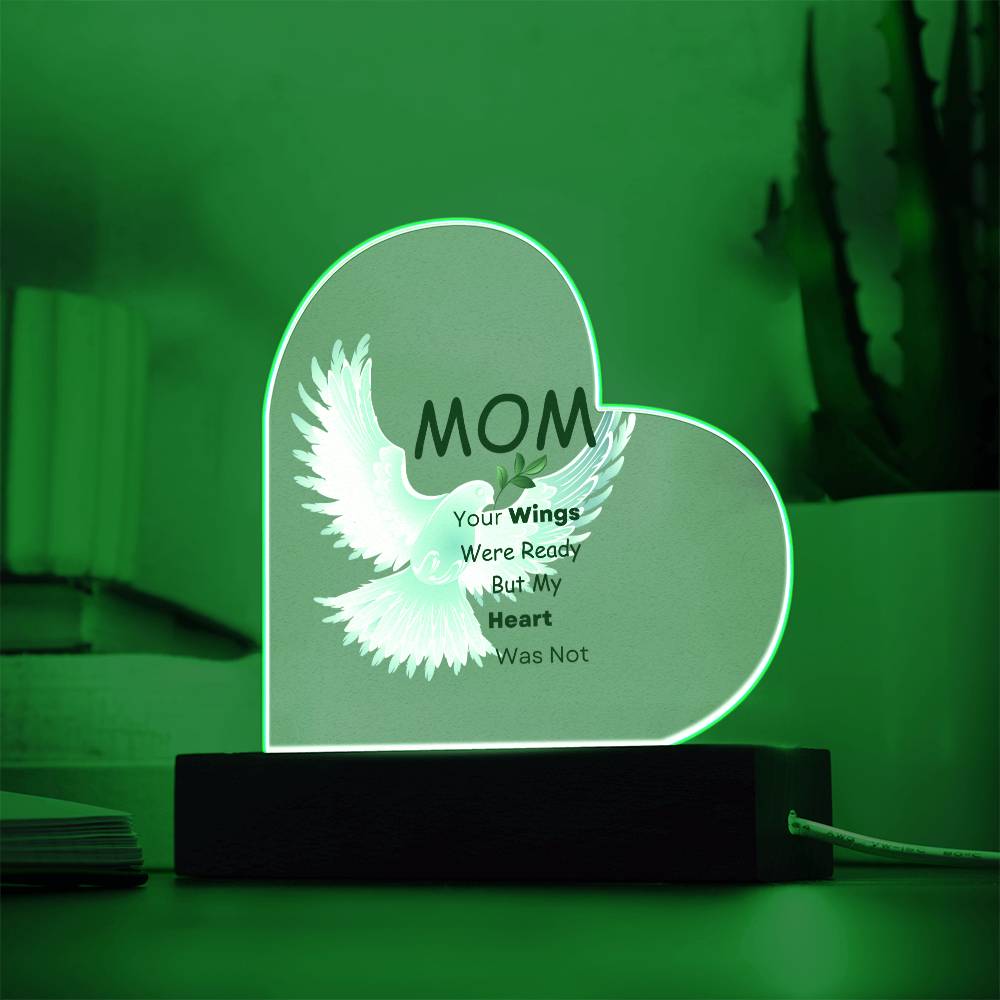 Mothers Day- Heart Acrylic Plaque