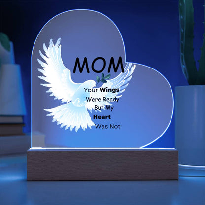 Mothers Day- Heart Acrylic Plaque