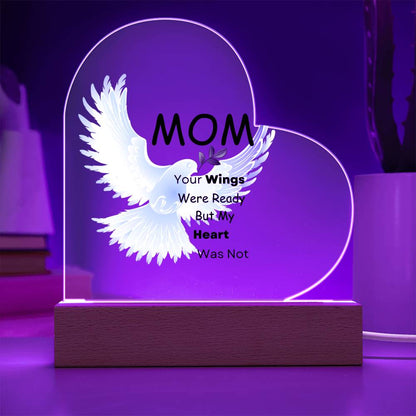 Mothers Day- Heart Acrylic Plaque