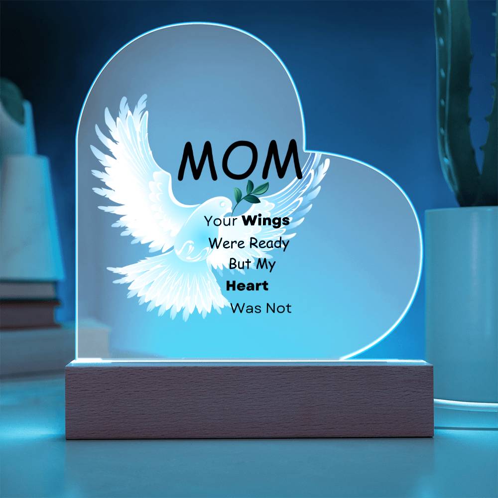 Mothers Day- Heart Acrylic Plaque