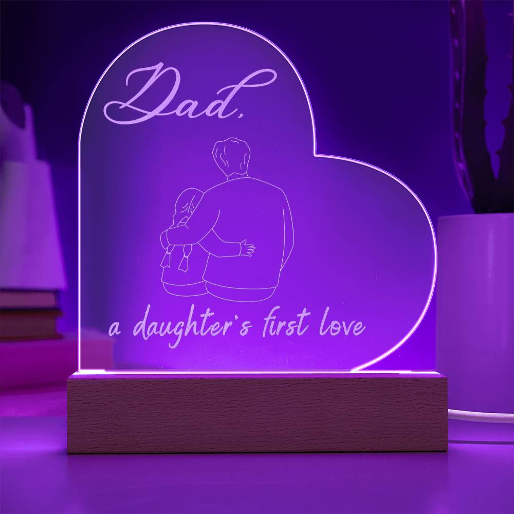 Gift for Dad- gift for daughter- father&