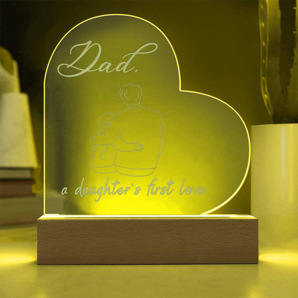 Gift for Dad- gift for daughter- father&