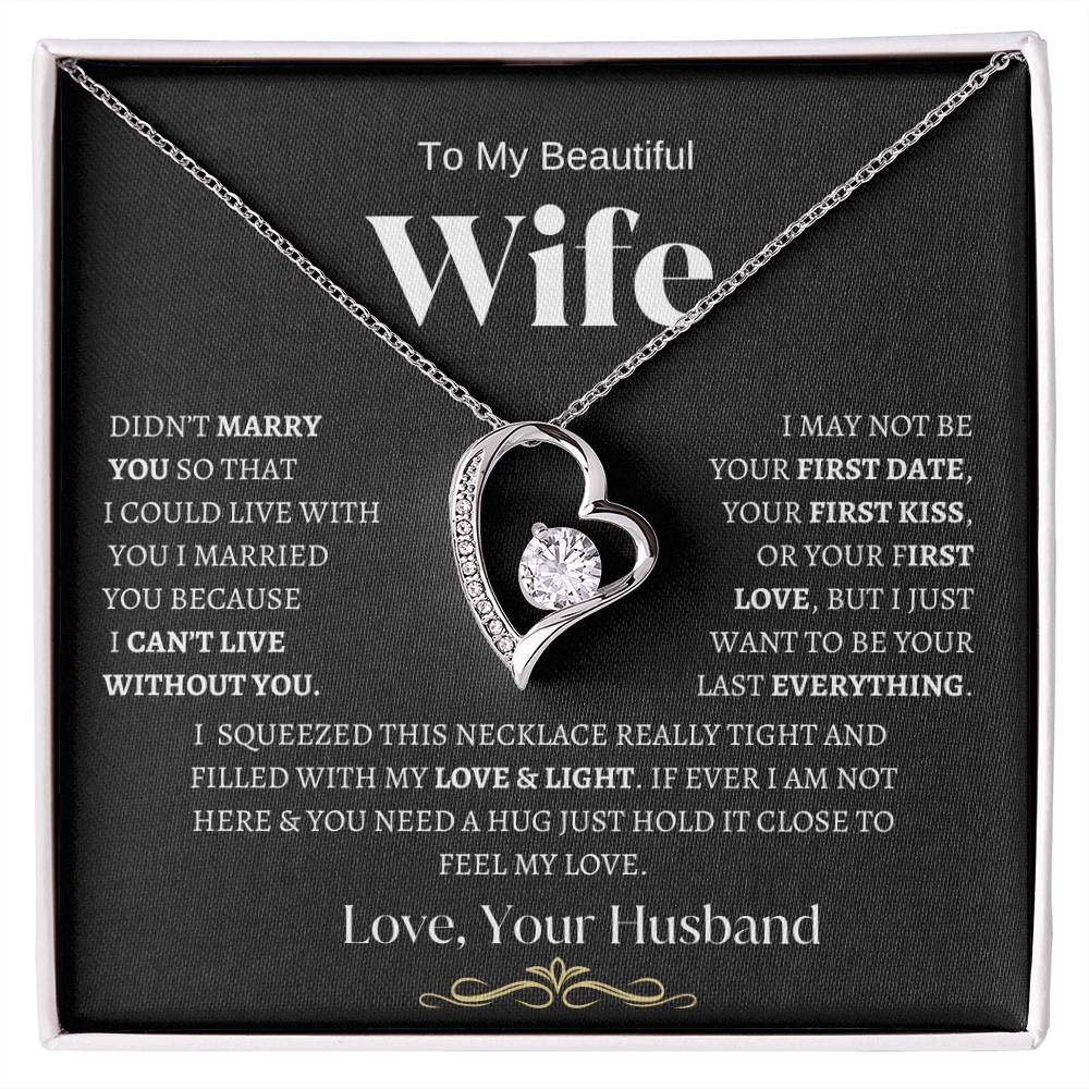 Beautiful Wife -Forever Love Necklace