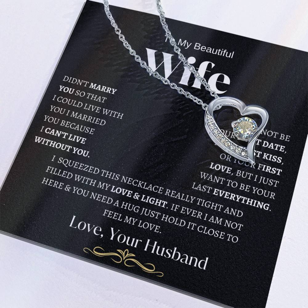 Beautiful Wife -Forever Love Necklace