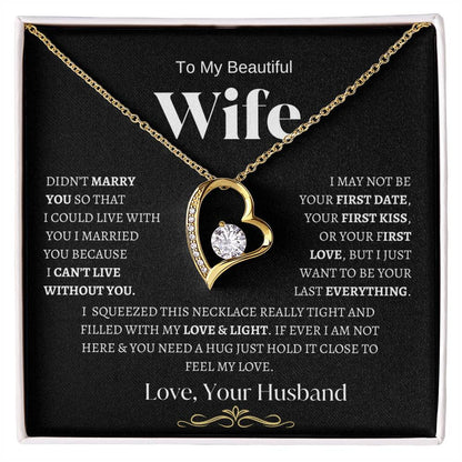 Beautiful Wife -Forever Love Necklace