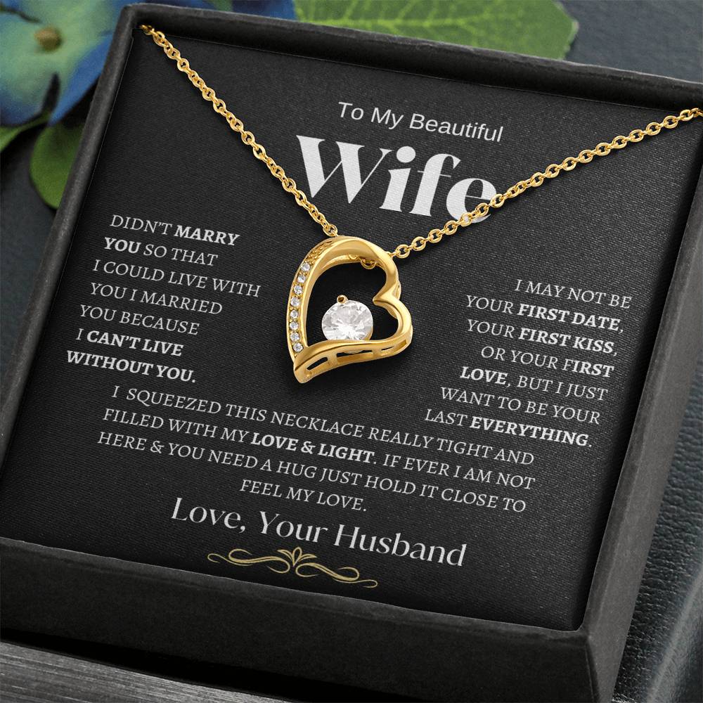 Beautiful Wife -Forever Love Necklace