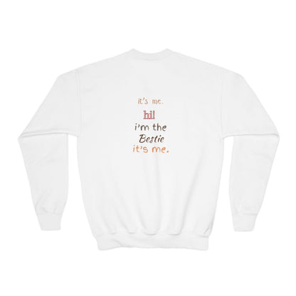 Personalized Youth Crewneck Sweatshirt