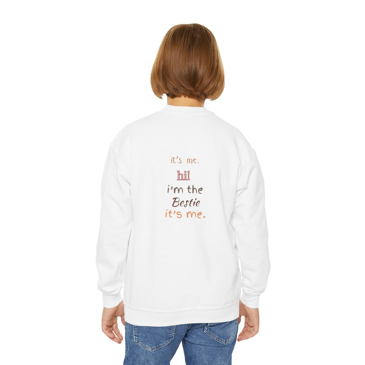 Personalized Youth Crewneck Sweatshirt